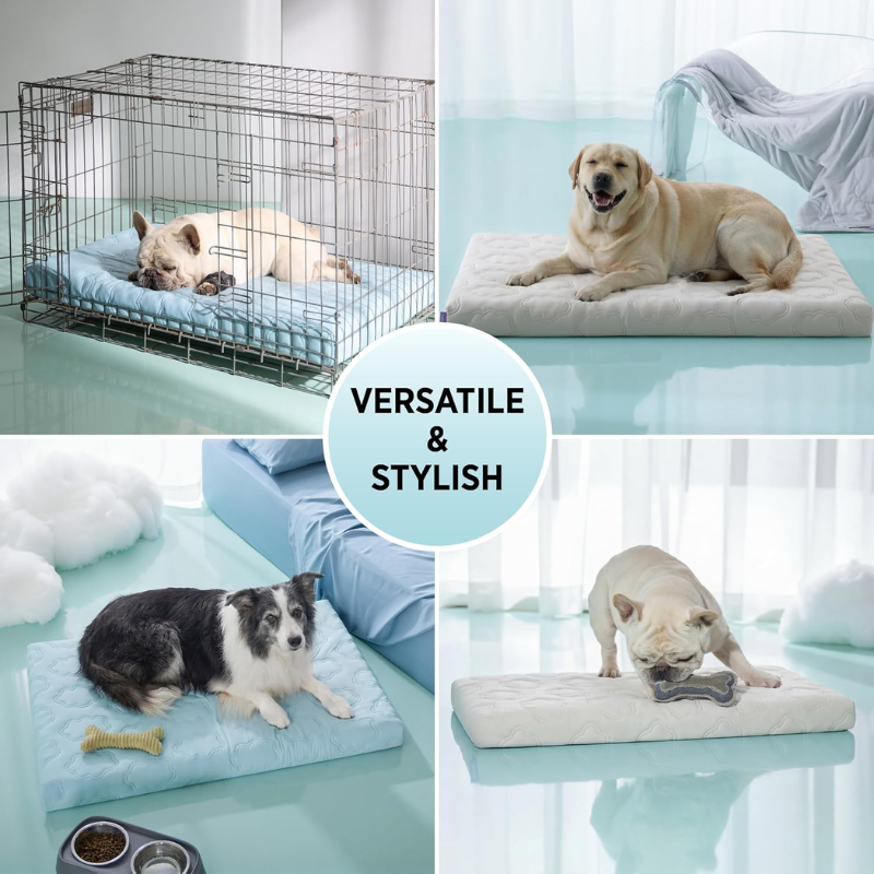 Orthopedic Cooling Dog Bed with Washable Cover