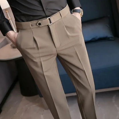 Men's Slim Fit Dress Trousers