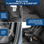 Soft Backseat Dog Hammock with Door Protection